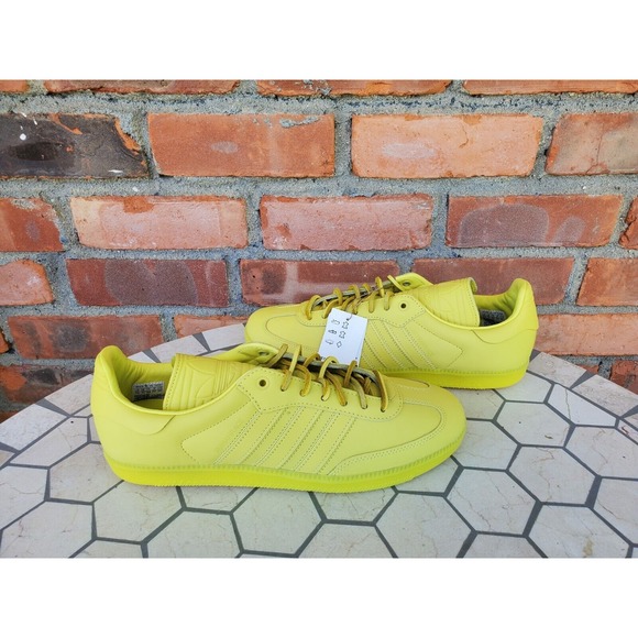 Size: 11.5 - Adidas Samba‎ Gazelle Pharell HumanRace Yellow IE7292 Rare Size main image 6